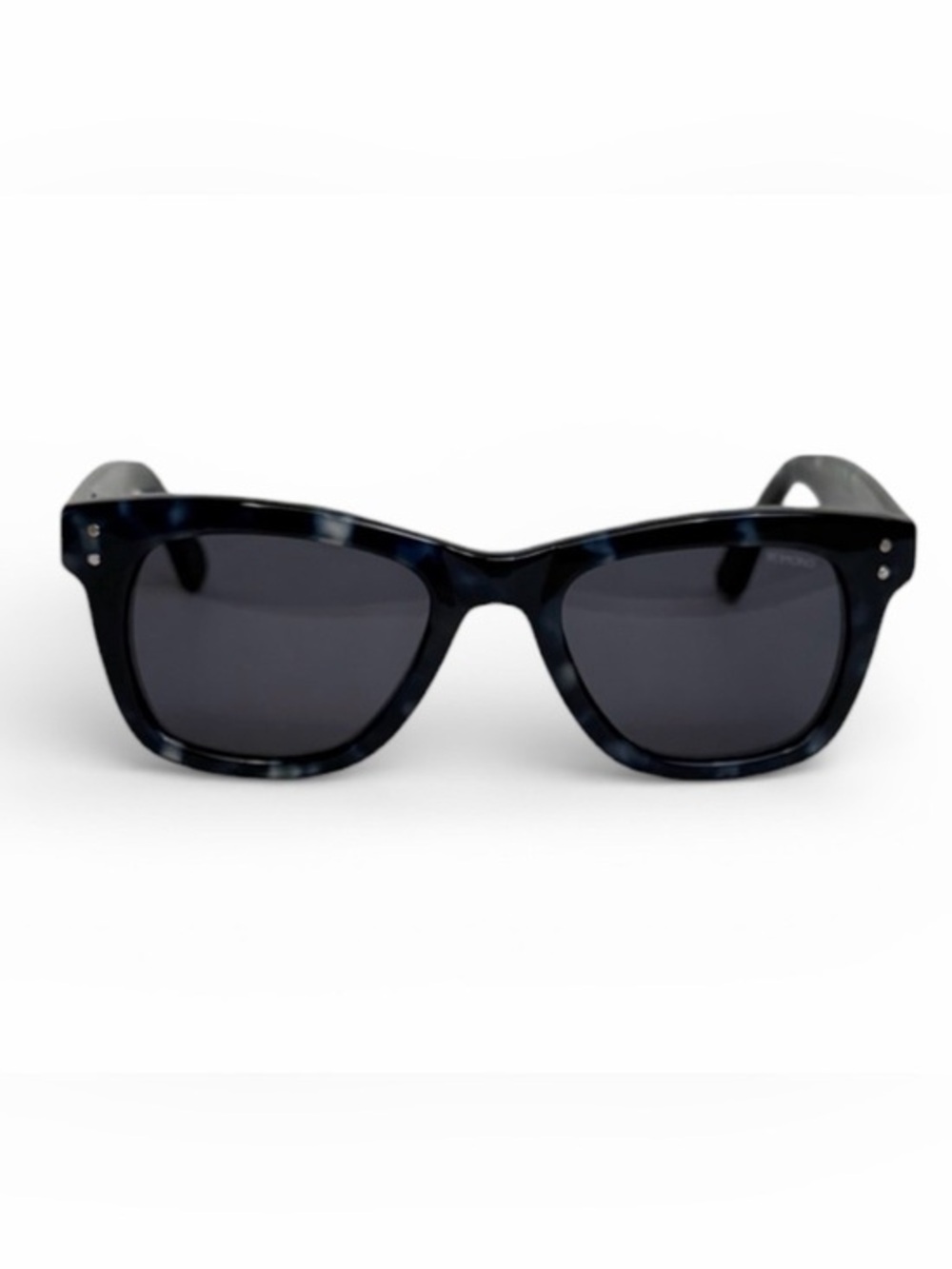Komono Men's Sunglasses in Black Tortoiseshell with Dark Lenses
